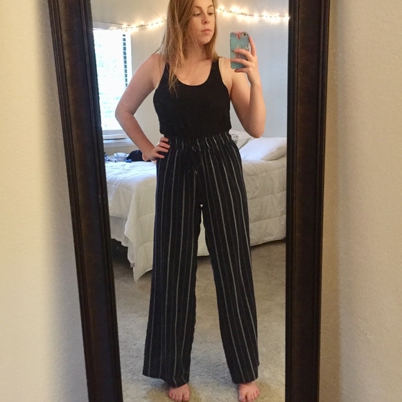 Styles For Less Pants Navy Blue Striped Poshmark